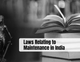 Laws Relating to Maintenance in India